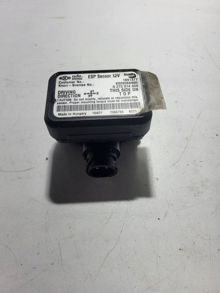 фото №1, Датчик датчик крену esp scania r euro 6 1891377