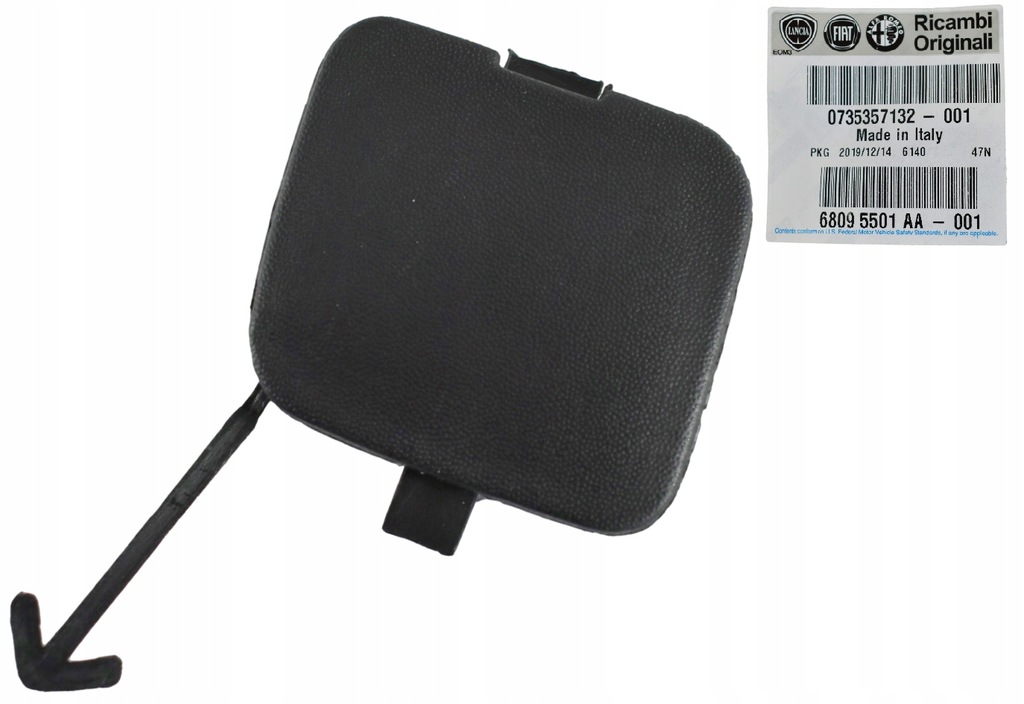 фото №1, Оригінальний номер fiat заглушка бампера перед panda od 2003 -