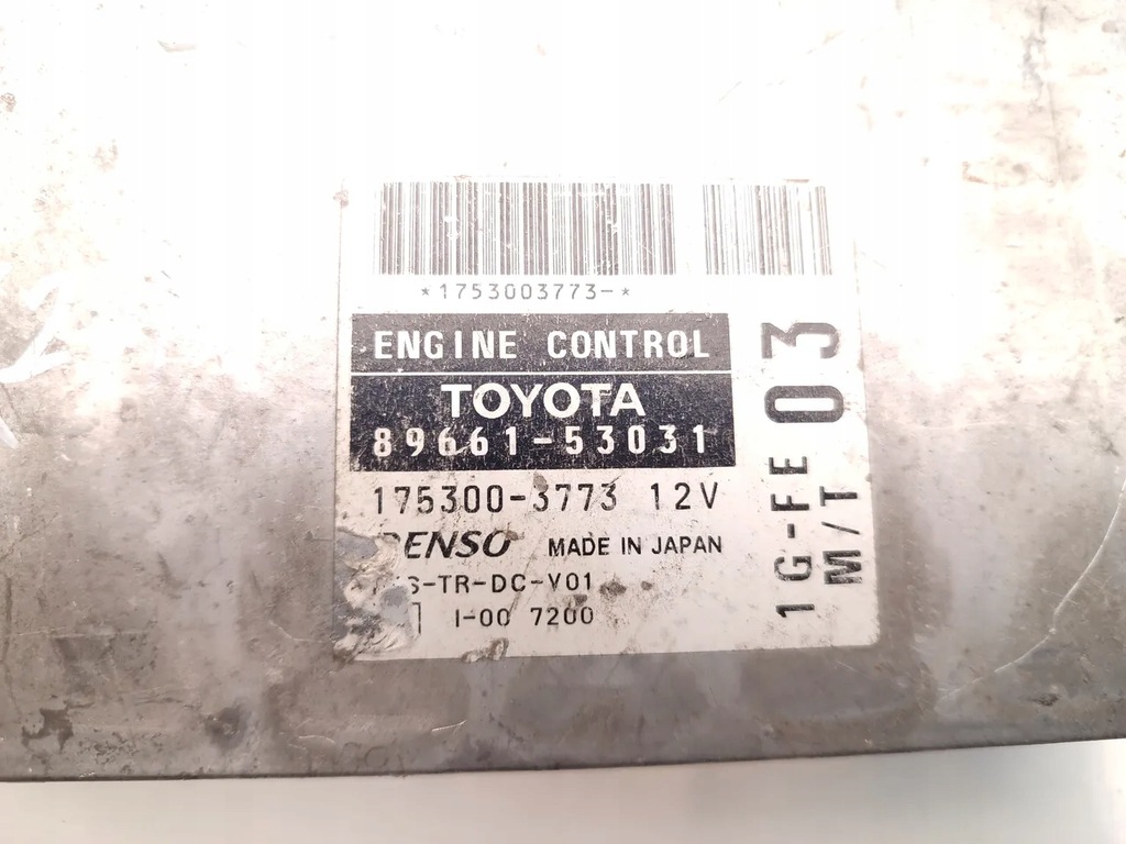 фото №7, Lexus is блок управления / модуль ecu 200 бензин 114kw 155 hp 89661-53031 2002