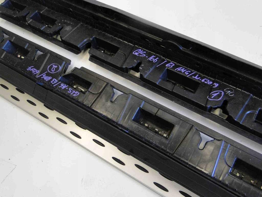 фото №4, Mercedes gls x166 молдинг поріг 63 amg комплект