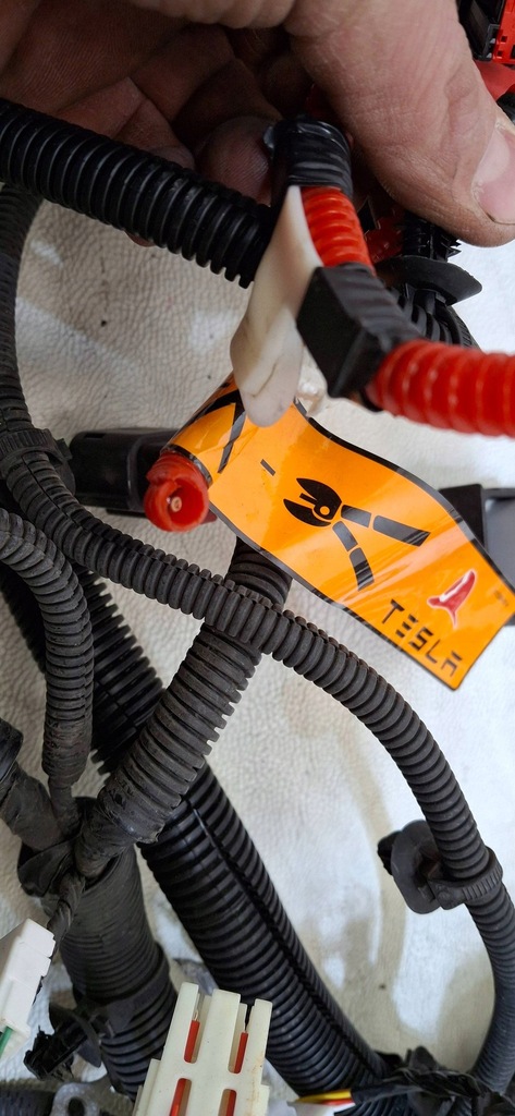 фото №7, Жгут электропроводка провода tesla model y 2489058-01-b