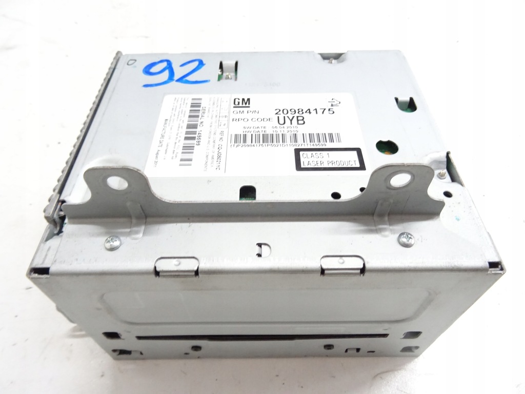 фото №6, Chevrolet cruze радиопроигрыватель дисплей панель