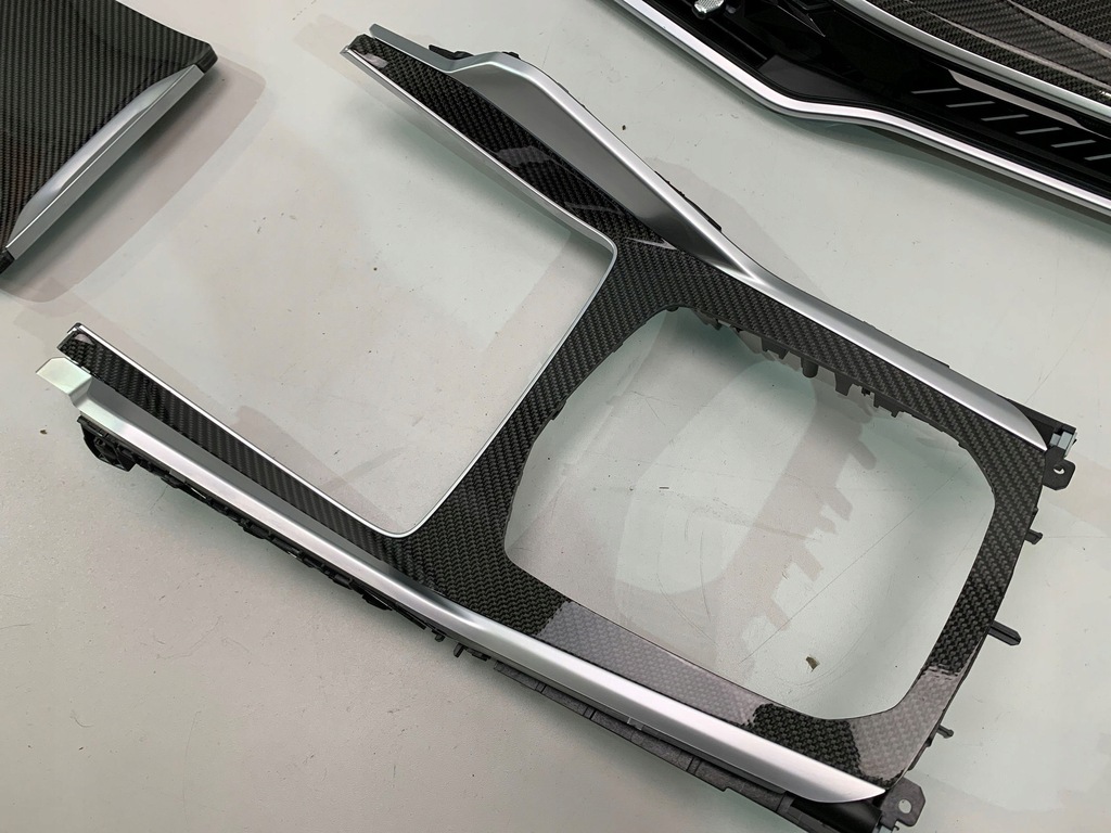 фото №7, Bmw x6 g06 f96 накладки декори панелі карбон