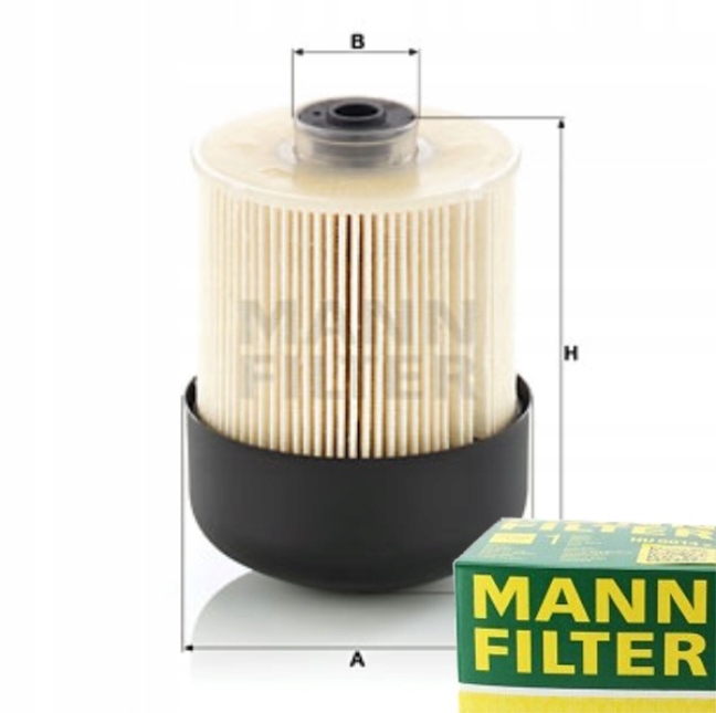 фото №1, Фильтр топлива mann-filter do renault dokker 1.5 dci