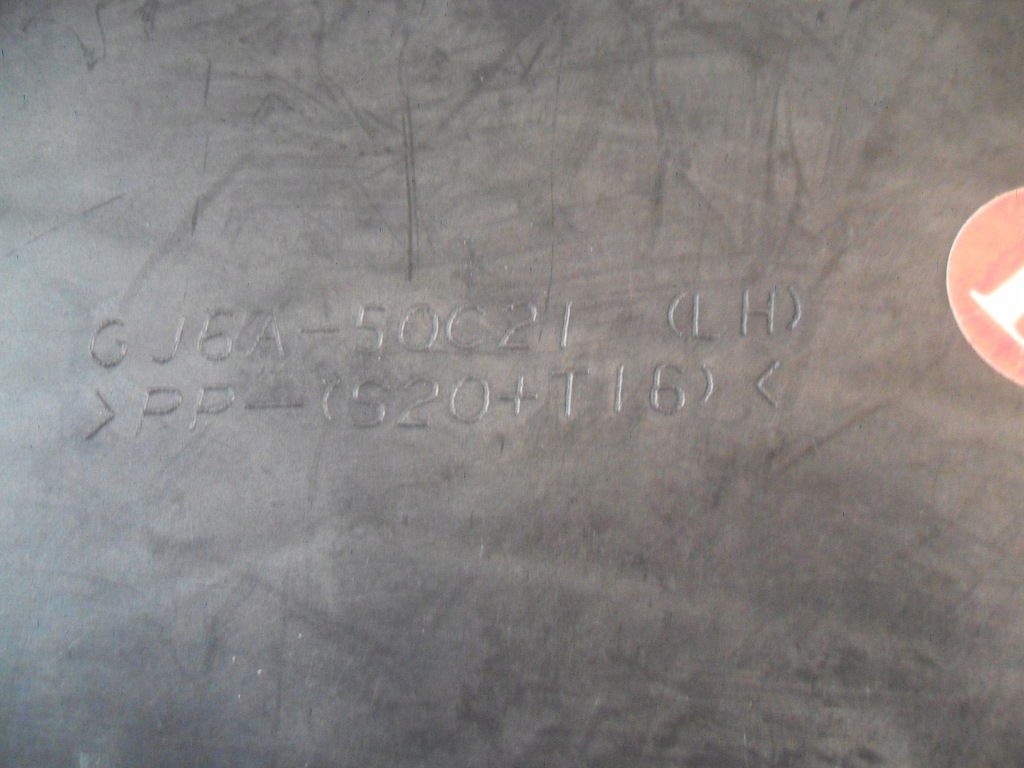 фото №16, Решётка бампера левая mazda 6 02-05r. gj6a-50c21