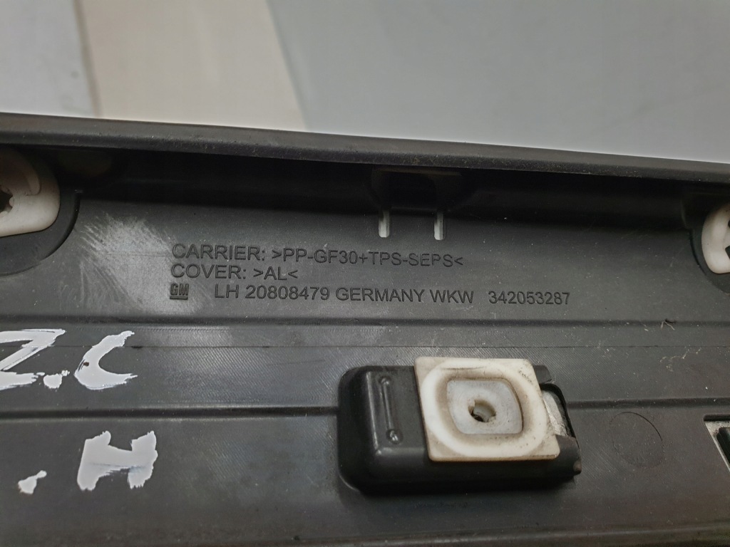 фото №10, Opel zafira c захист стійка скло ліва z40r