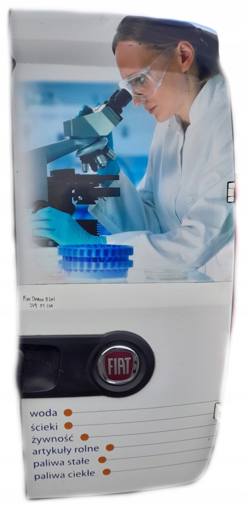 фото №1, Fiat doblo 2 двері правий праве кришка багажника багажника 249