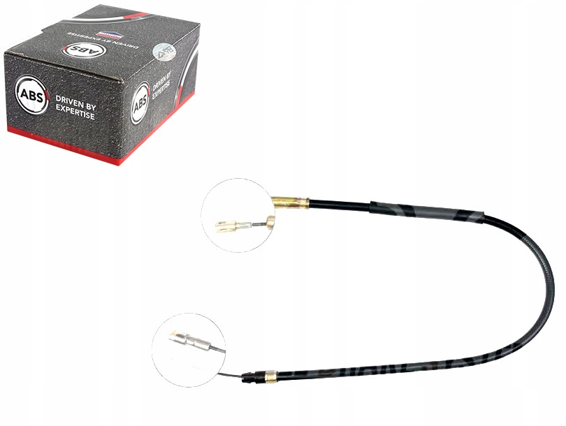 фото №1, Трос тормоза ручного mercedes r170 slk 96-04 lt