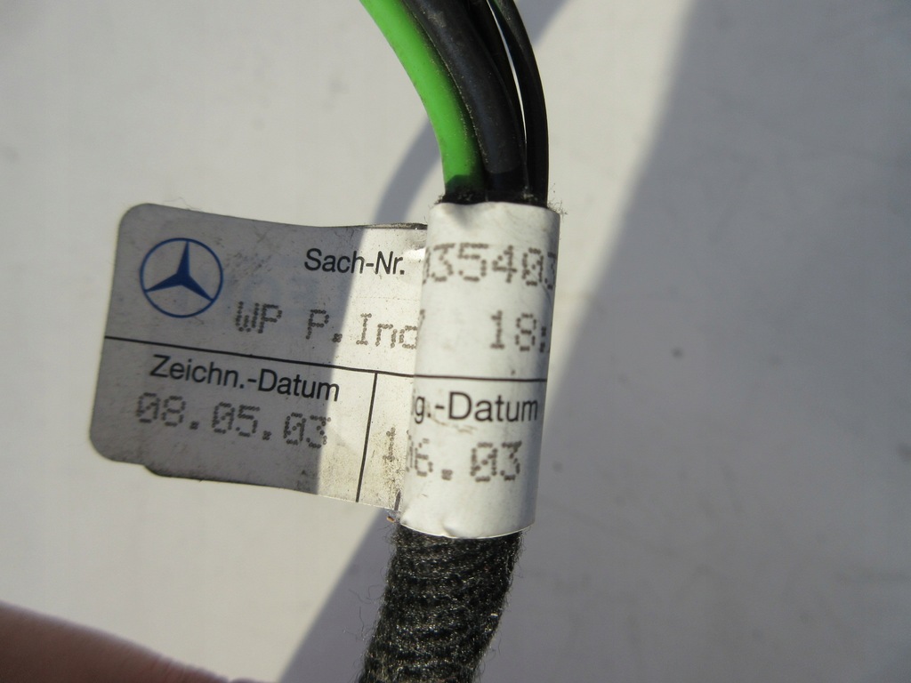 фото №6, Жгут el. окон mercedes w211 w203 a2035403705