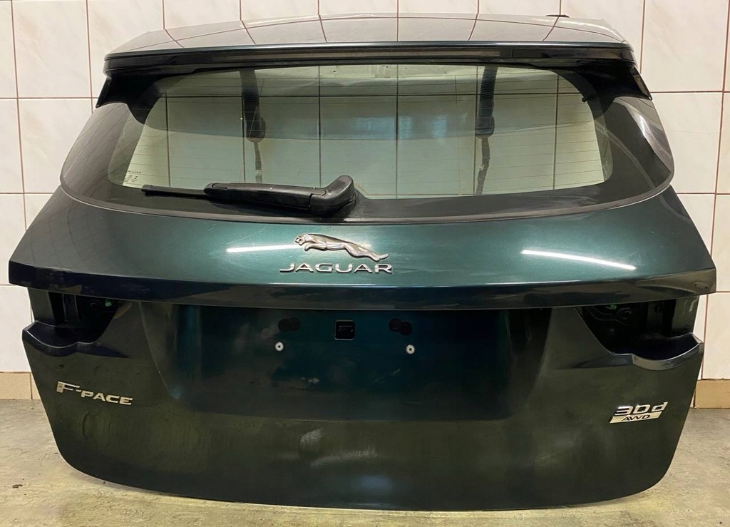 фото №1, Кришка багажника багажника задня jaguar f-pace x761 оригінальний номер колір: british racing green