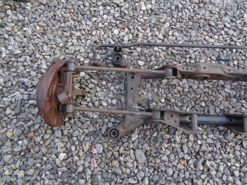 фото №12, Балка задня задня підрамник oś підрамник kpl поворотний кулак nissan x-trail i t30 2000- 4x4