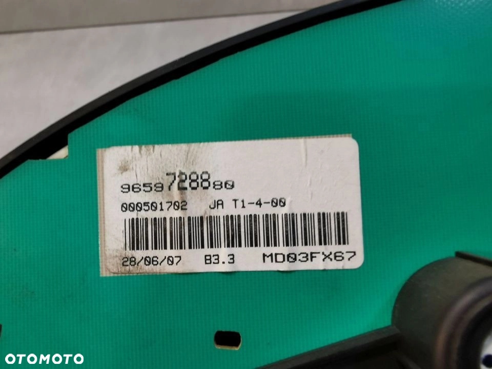 Счетчик peugeot 206 1.4 hdi 9659728880 Киев