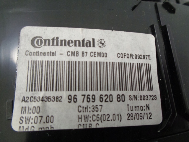 фото №6, Citroen ds4 счетчик приборы 9676962080 anglia