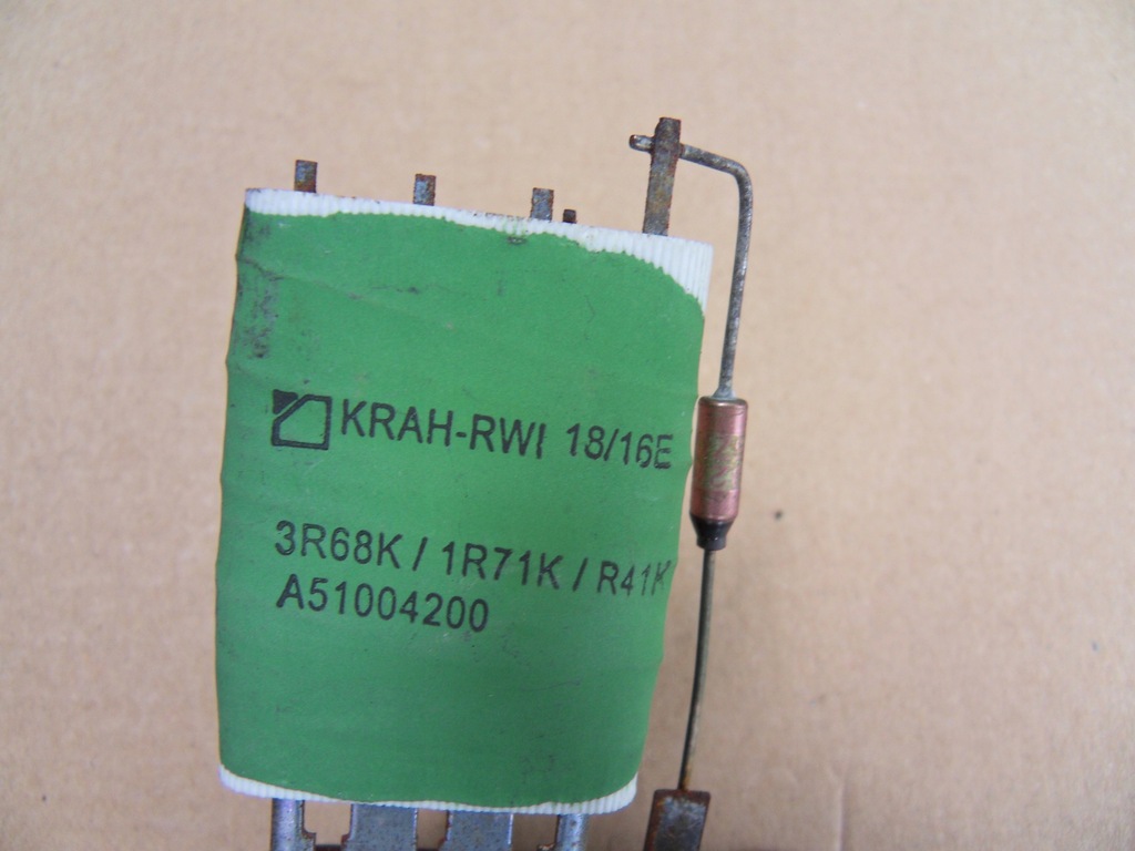 фото №3, Резистор вентилятор renault dacia a51004200