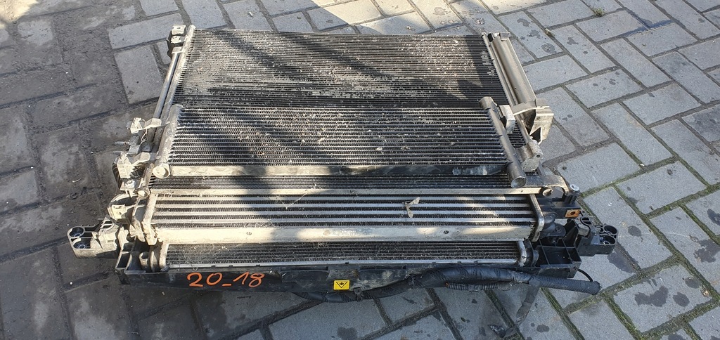 фото №1, Комплект радіатор + вентилятор alfa romeo giulia stelvio 2.2d