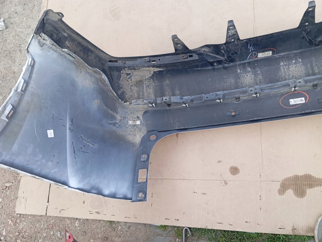 фото №16, Бампер задня задній lexus nx гарний спойлер накладка-спойлер накладка нижня