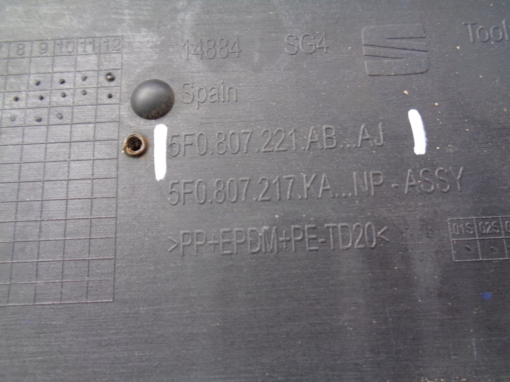 Бампер передний seat leon 3 3 fr 5f 17- рестайлинг Цена