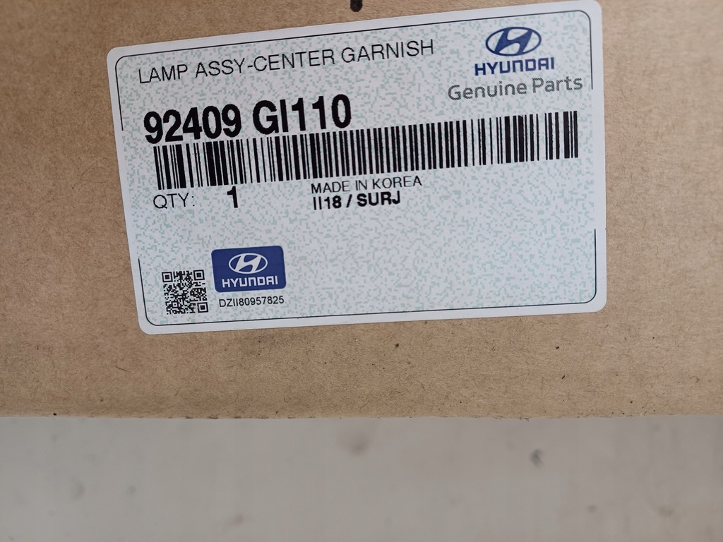 фото №11, Hyundai ioniq 5 21- накладка кришки лампа задня 92409-gi110