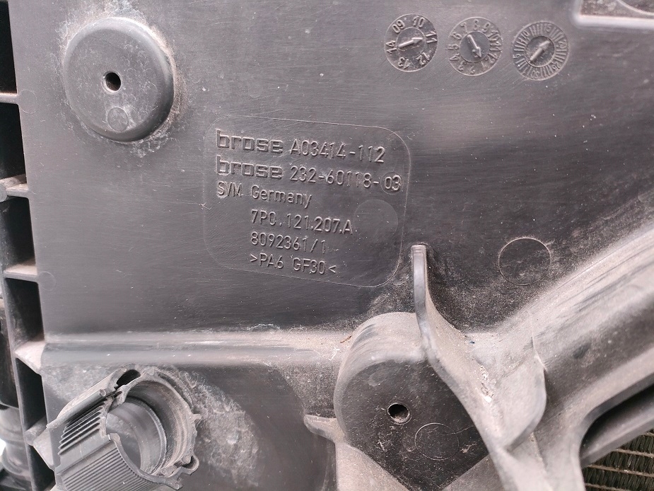 фото №16, Комплект радіатор porsche cayenne 7p5 10^ 4.8 v8 3.6 v6