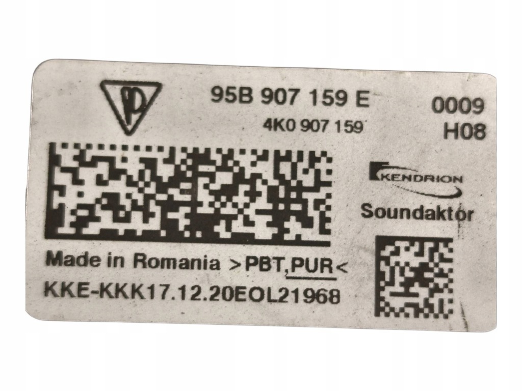 Інше блоки управління всі porsche macan 95b 95b907159e Зі Шроту