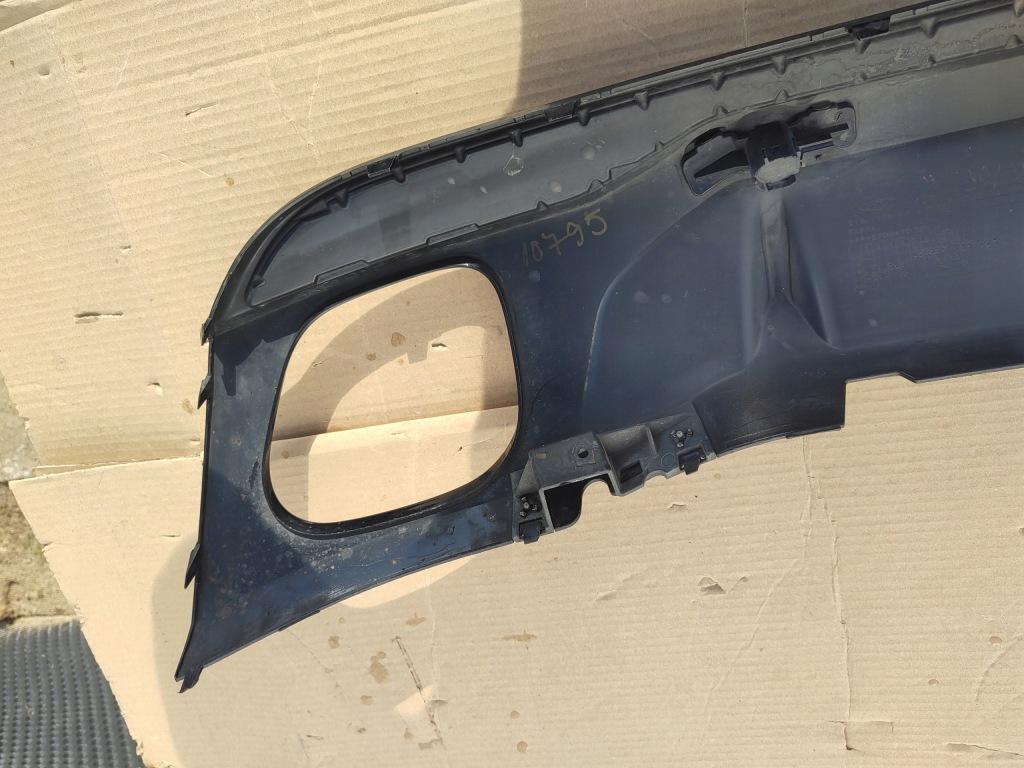 Ford s-max ii - накладка спойлер бампера задняя czarna в Украине