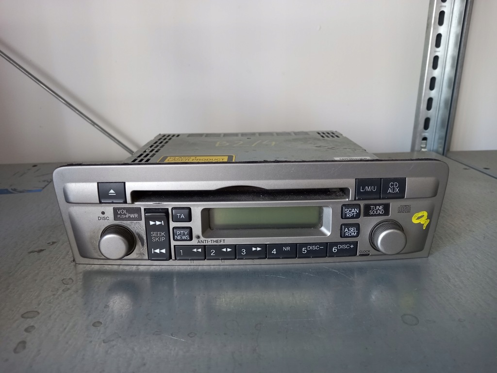 фото №1, Honda civic vii радіо заводський 39101s5sb710m1