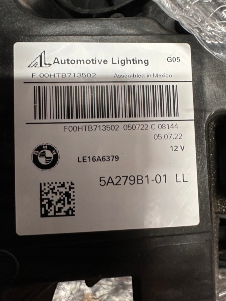 фото №13, Bmw x5 g05 x6 g06 x5m x6m лампы перед левая правая shadow bmw laser полный