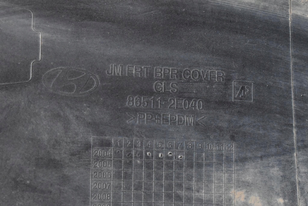 фото №16, Бампер перед передний чёрный hyundai tucson 1 i 04-10