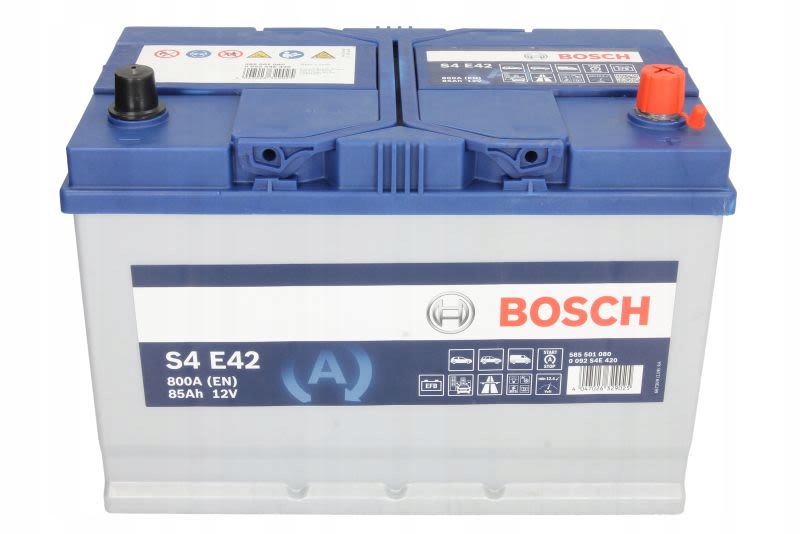 фото №8, Акумулятор bosch 12v 85ah/800a старт-стоп efb p+ полюс standardowy