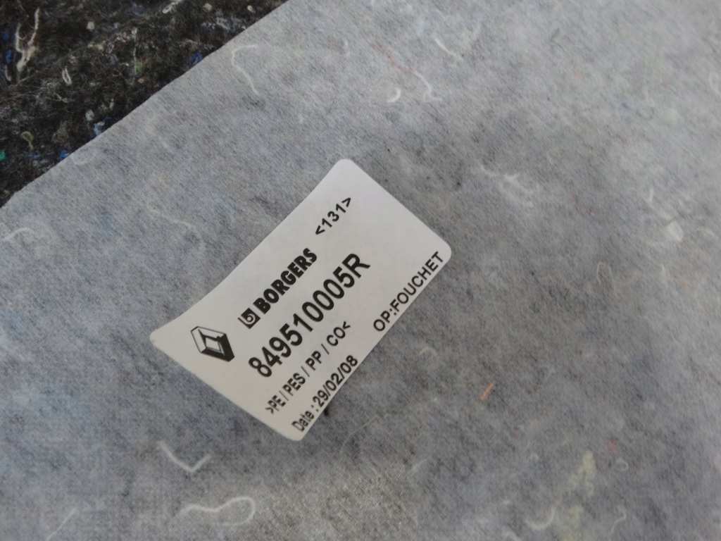 фото №6, Обшивка багажника левый задняя laguna iii 769100003r