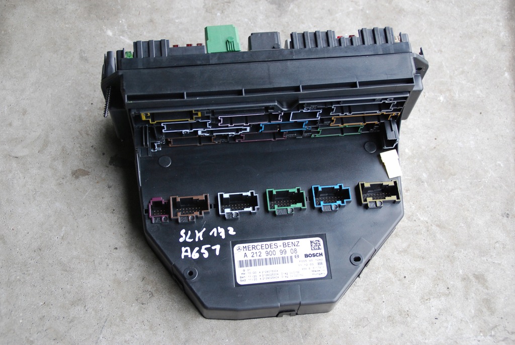 фото №1, Коробка модуль bsi mercedes w172 slk a2129009908
