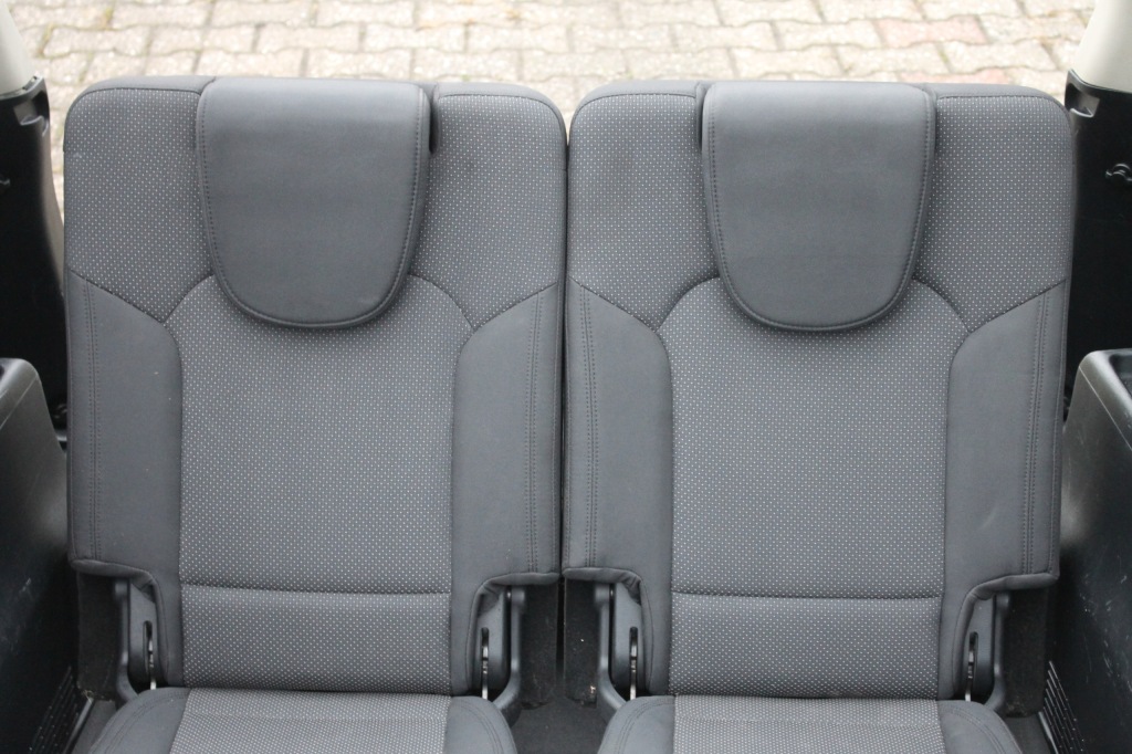 фото №4, Сидіння заднє сидіння 3 ряд обшивки ремені kia carens iv 13-19 комплект