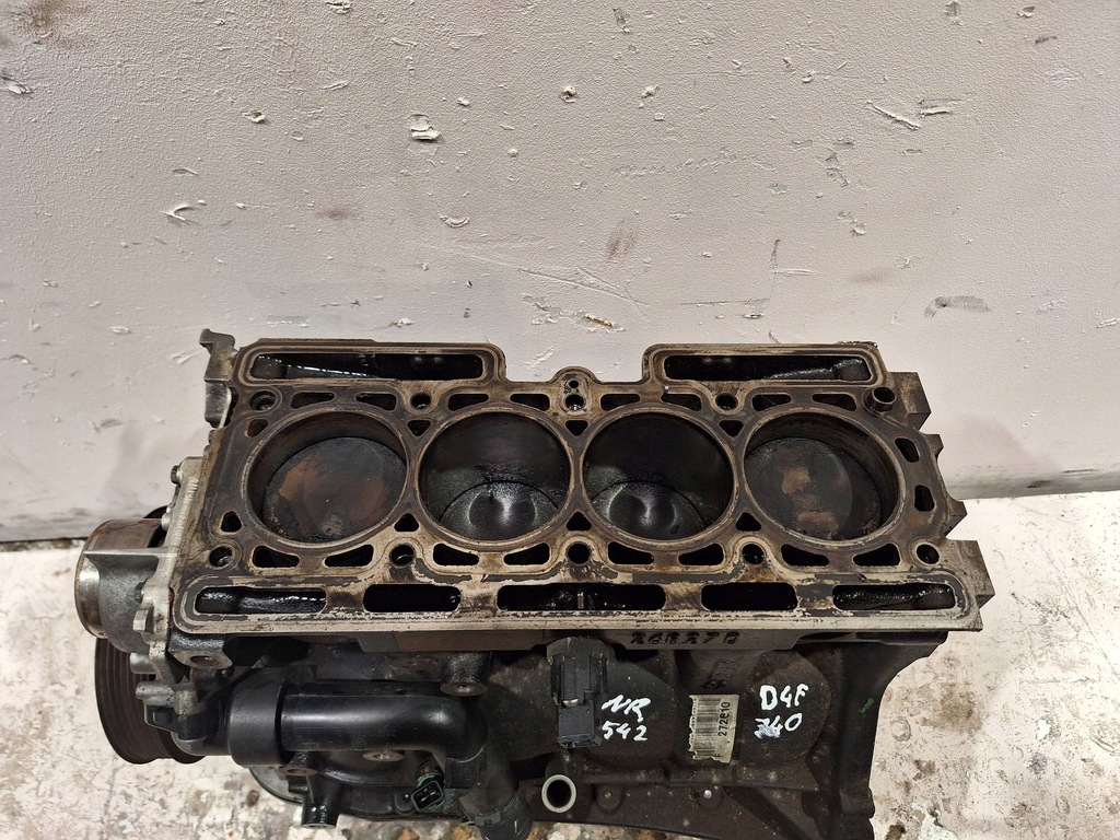 фото №8, Блок dół двигуна d4f740 renault clio iii iv dacia sandero 1.2 16v