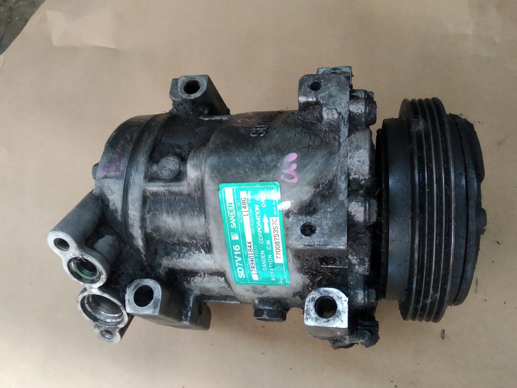 фото №1, Компрессор кондиционера renault clio 7700875357c