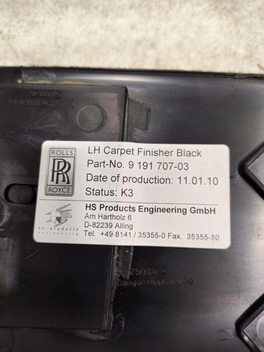 Інше частини салону rolls-royce ghost 2010 9191707 в Україні