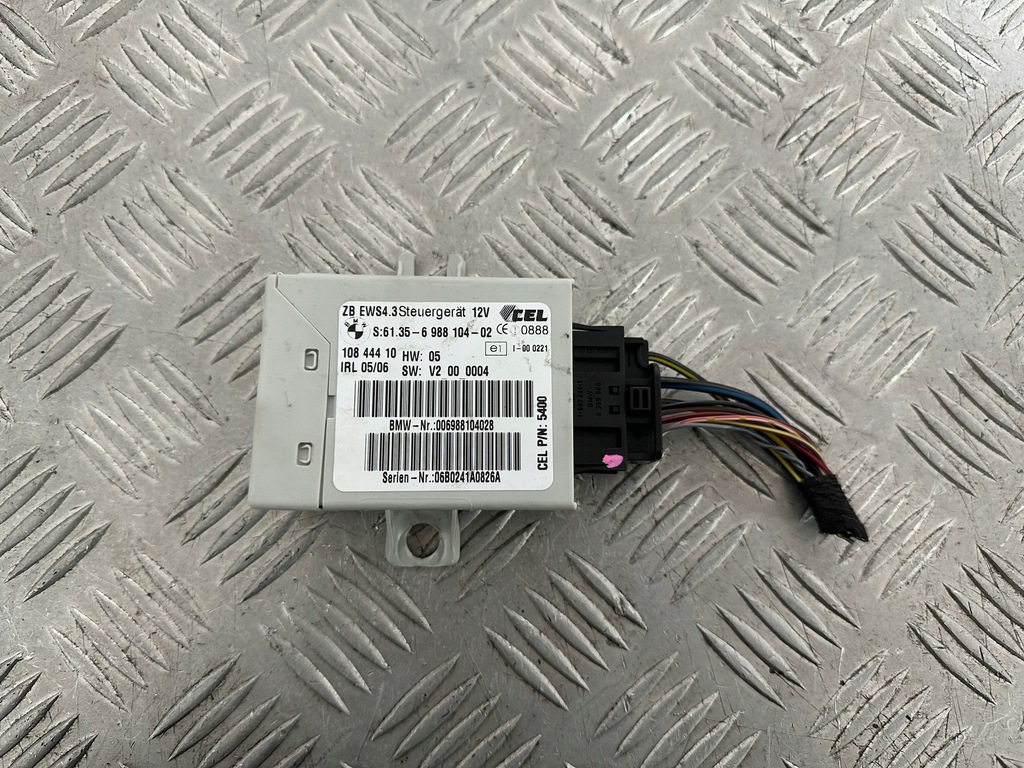 фото №1, Mini cooper r50 блок управления модуль ews иммобилайзер 6988104