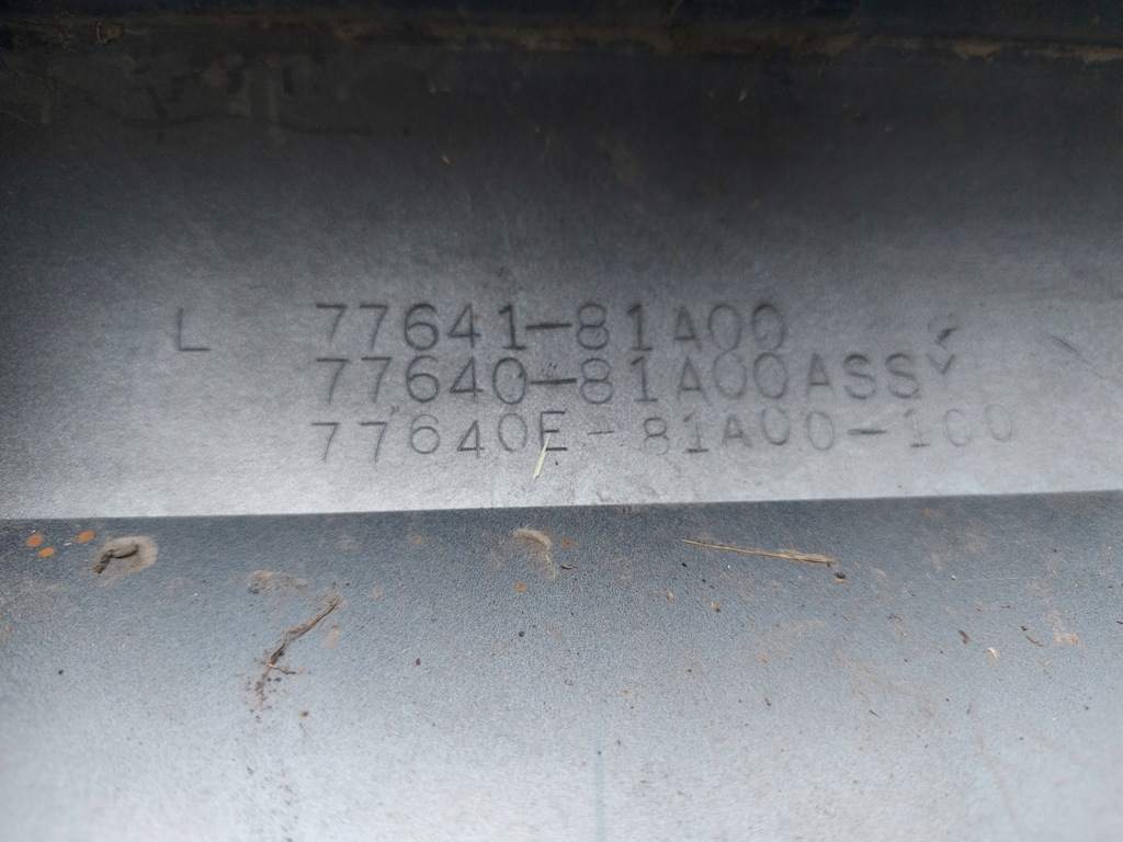 фото №8, Suzuki jimny 3 iii молдинг порог порог левый накладка