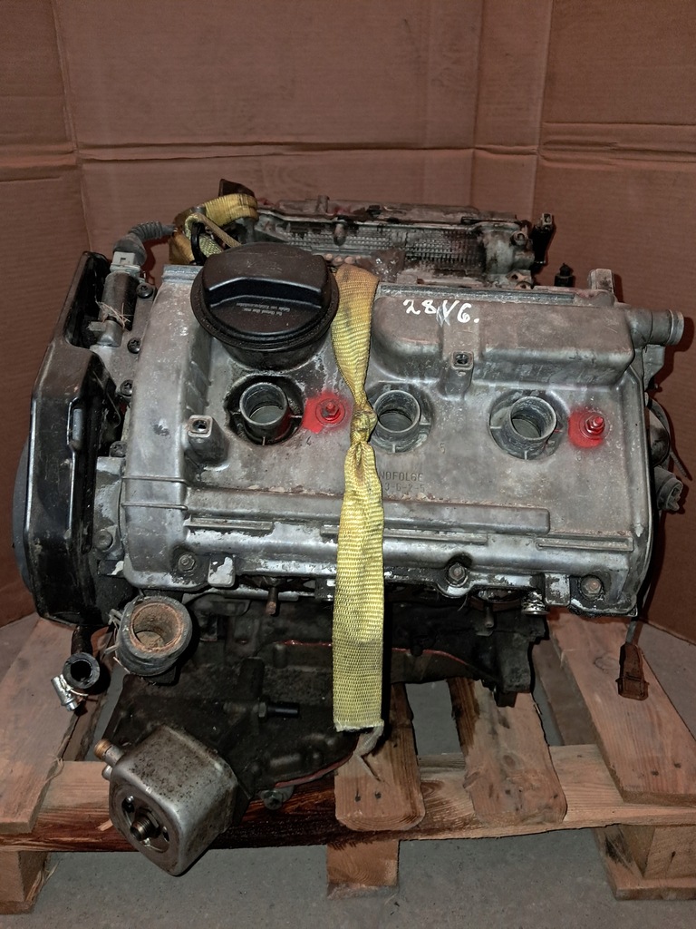 фото №11, Двигун 2.8 v6 apr блок двигуна audi a6 c5 skoda superb pewniak do монтажу