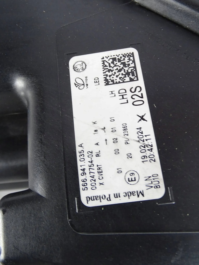 фото №7, Лампа перед передня ліва skoda kodiaq 565 566 lift