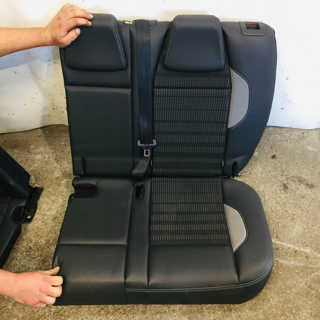 фото №8, Заднее сиденье ремни сиденья peugeot 2008 полукожа #106