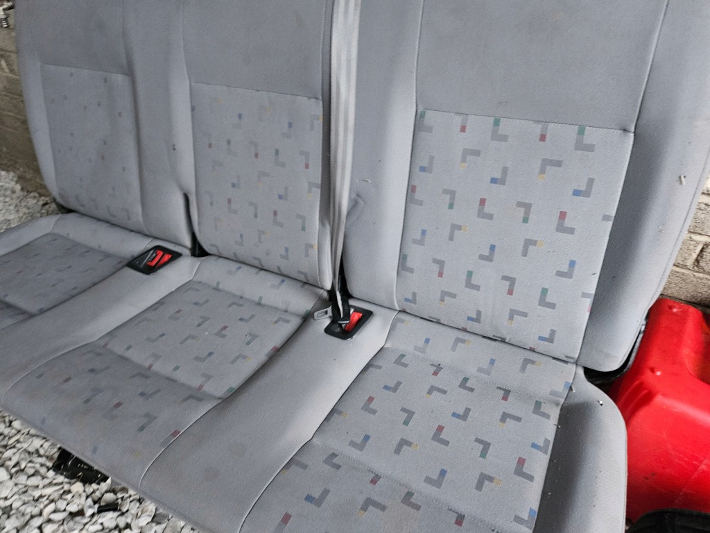 фото №7, Сидіння заднє сидіння 3 ряд тримісне сидіння лавка vw t5 caravella