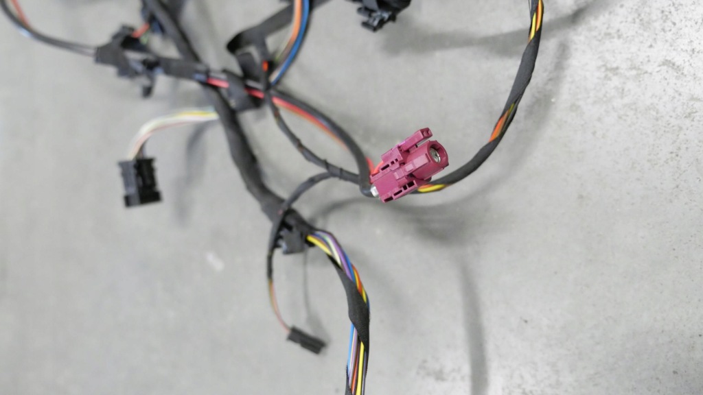 фото №10, Bmw x4 f26 жгут электропроводка панели консоли приборная панель волоконно-оптический кабель hud head up