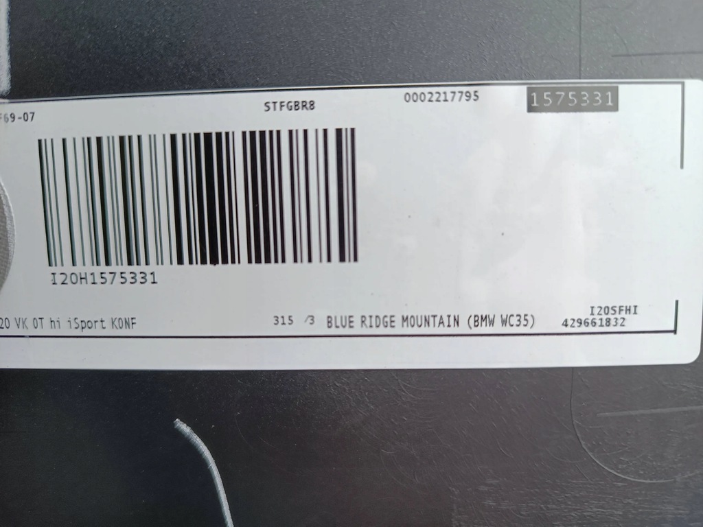 фото №7, Бампер задняя bmw ix i20