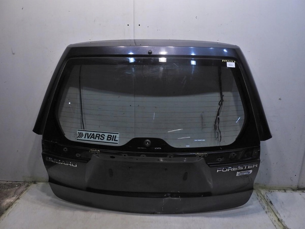 фото №1, Кришка багажника задня скло 61k subaru forester iii