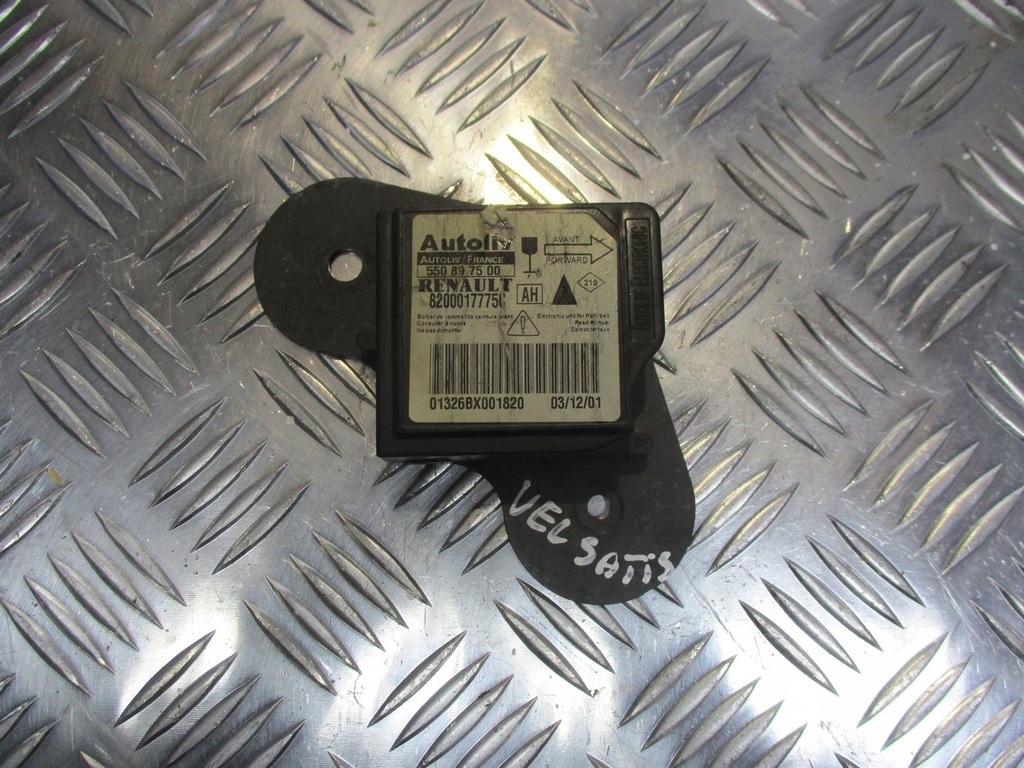 фото №1, Модуль подушка безпеки renault vel satis 2.2 dci 8200017775c