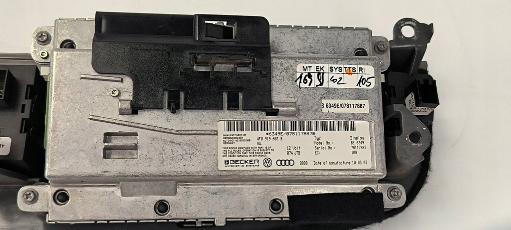 фото №10, Лічильник приладова панель 4f0920932 audi a6 c6