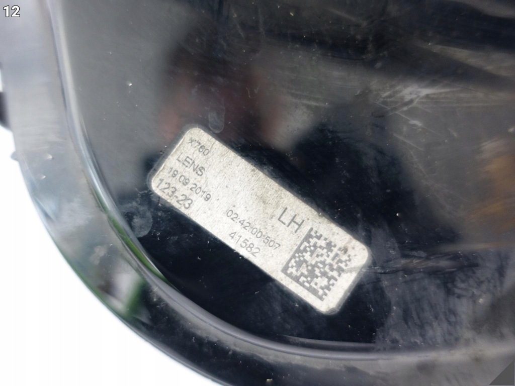 Jaguar xe x760 рестайлинг  19-24 лампа full led high matrix левая перед eu + модуль в Украине