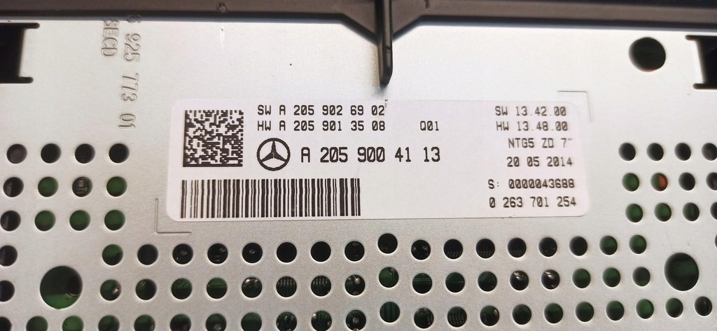 фото №5, Mercedes w205 екран дисплей a2059004113