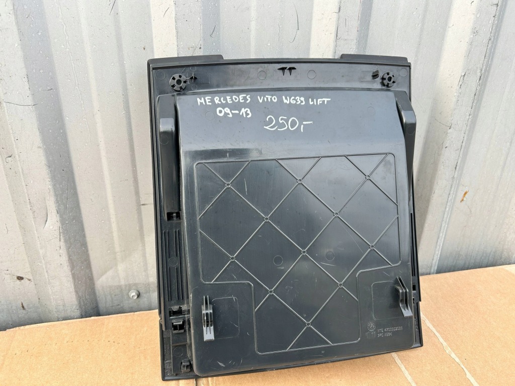 фото №8, Mercedes vito w639 полка средняя бардачок консоли a6396800191
