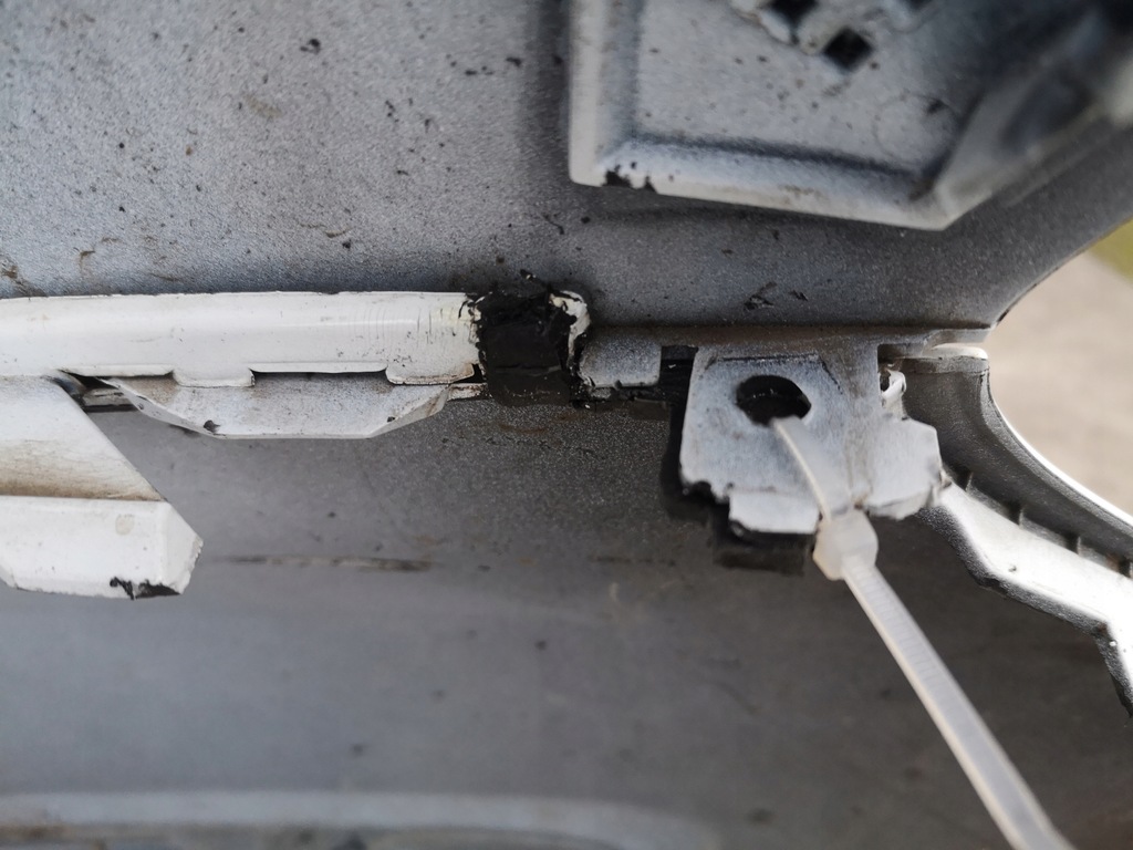 фото №8, Ford transit connect mk2 2 ii lift 17- бампер перед передній колір білий